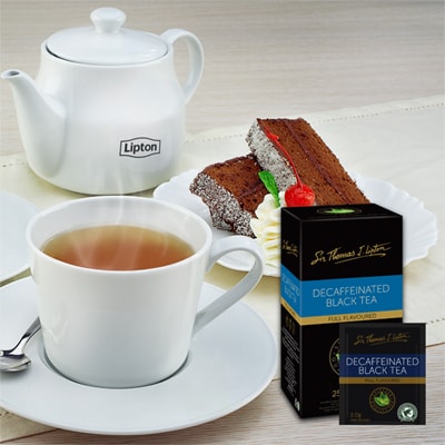 Lipton Decaffeinated Stl 25x2g - Sir Thomas Lipton, varian teh kualitas premium dari Merk teh no 1 didunia, Lipton